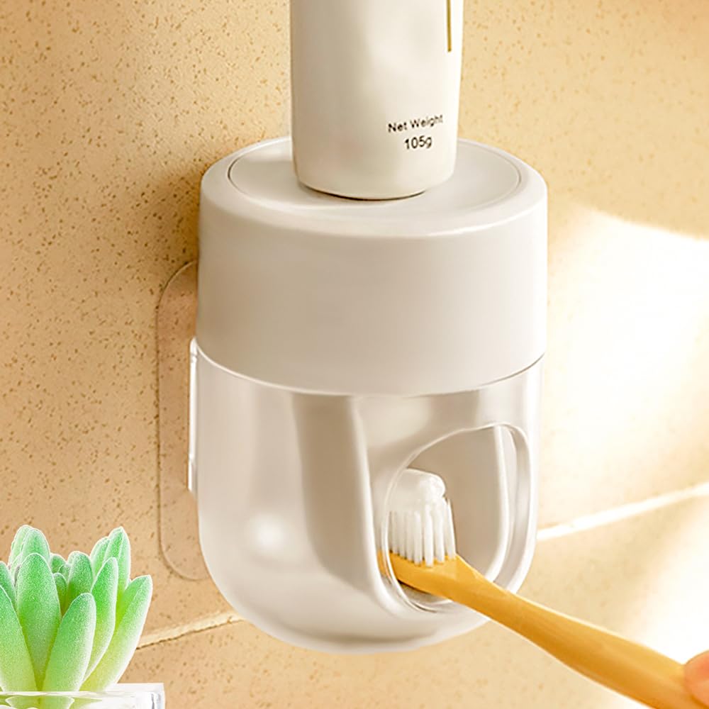 𝟐𝟎𝟐𝟔 𝐔𝐩𝐠𝐫𝐚𝐝𝐞𝐝 So Nice Toothpaste Dispenser Wall Mounted Bathroom Automatic Toothpaste Squeezer,Visualization of Toothpaste Flow Rate
