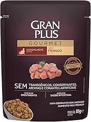 Ração Úmida GranPlus Para Gatos Filhotes Sachê - 85g