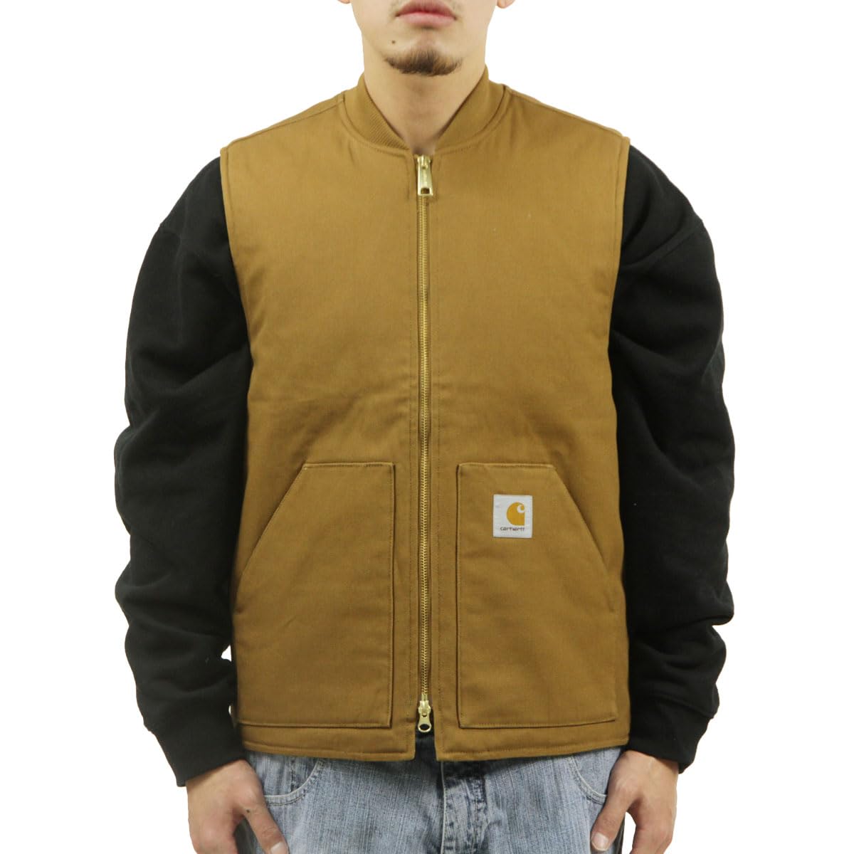 Amazon.co.jp: [Carhartt] [カーハート] メンズ ベスト 正規品