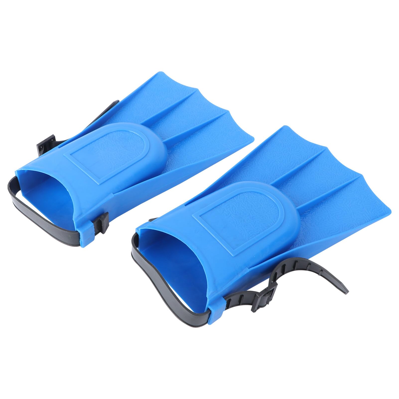 INOOMP Swimming Fins Short Floating Training Fins for Kids Swim Snorkel Snorkeling Gear Flippers Plastic Pool Fins for