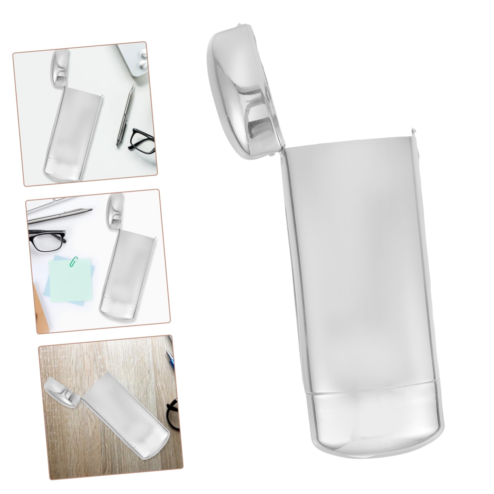 Estuche Para Gafas Estuches Para Anteojos Gafas De Sol Organizador De Viaje Bolsa Para Gafas Estuche De Maquillaje Portátil Estuche Para Gafas Soporte Para Auriculares Bolsa De