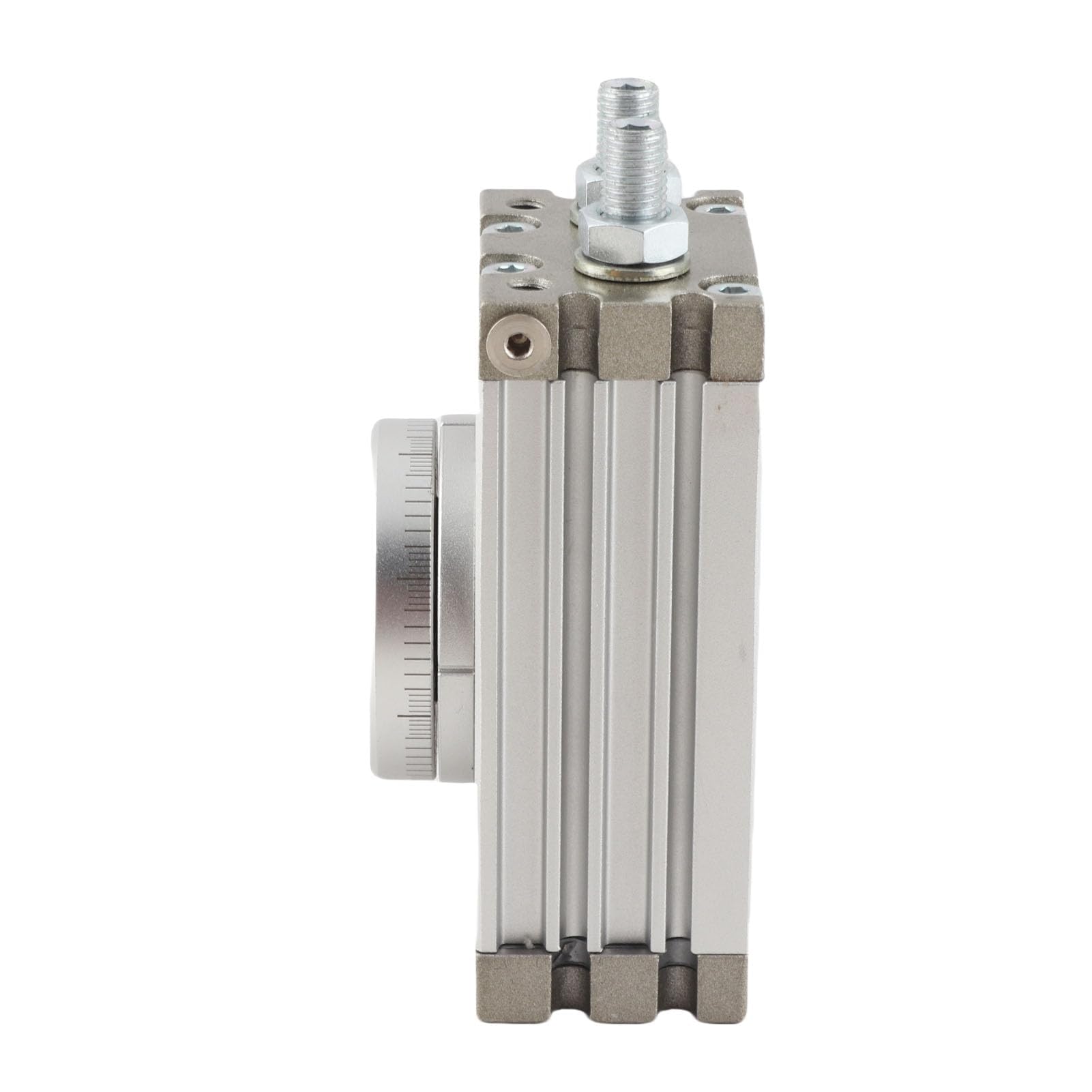 Cilindro Pneumatico Rotativo Oscillante 15 mm, Cilindro Pneumatico a Movimento Flessibile 0~60°, MSQB-10A Cilindro Girevole 180 Gradi per Automazione Industriale