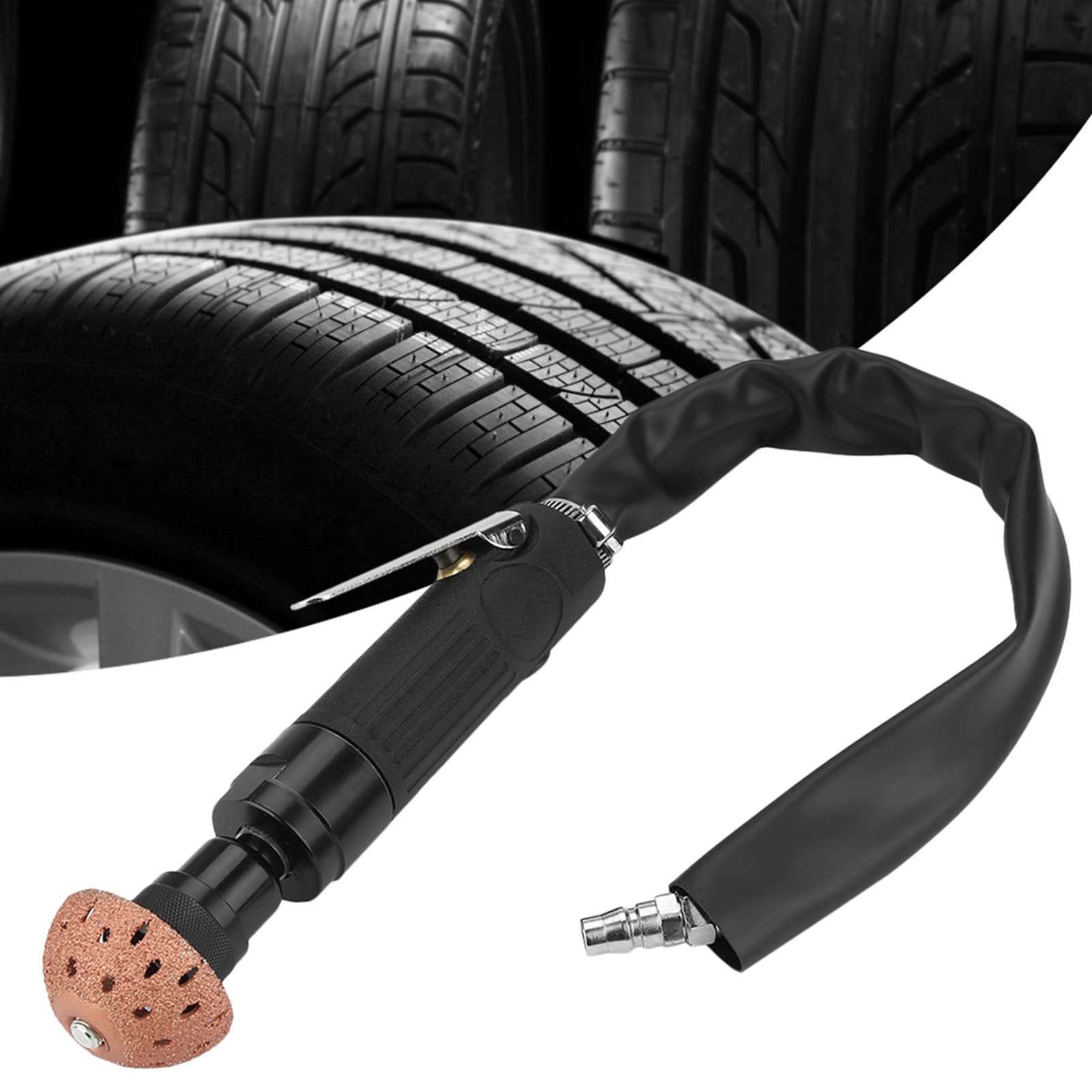 Generic Pulidora de Neumáticos de Alta Calidad, Herramienta de Molienda Neumática Compacta de 2500rpm para Reparación de Neumáticos y Materiales de Piedra