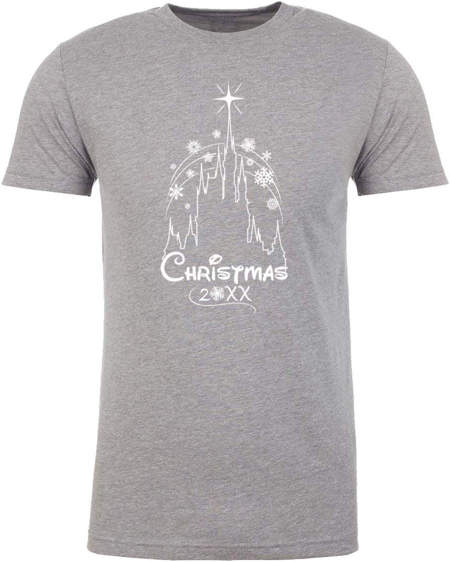 Christmas 20XX Castle Man's Shirts, Custom Tees, Men's Christmas Shirts!