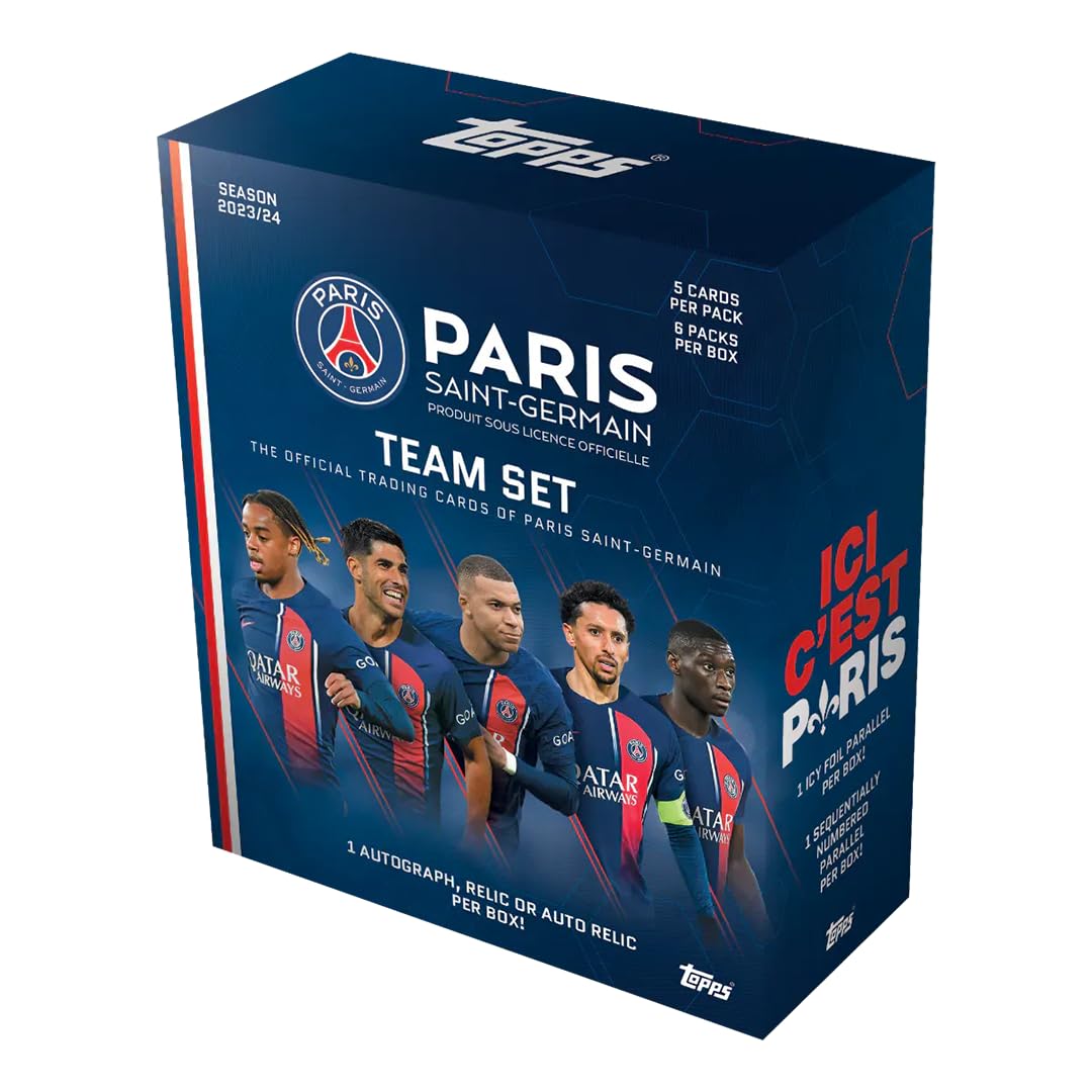 Topps® Paris Saint-Germain 2023/24 Team Set (B0DBHDZ7QX) Amazon Price History, Amazon Price Tracker