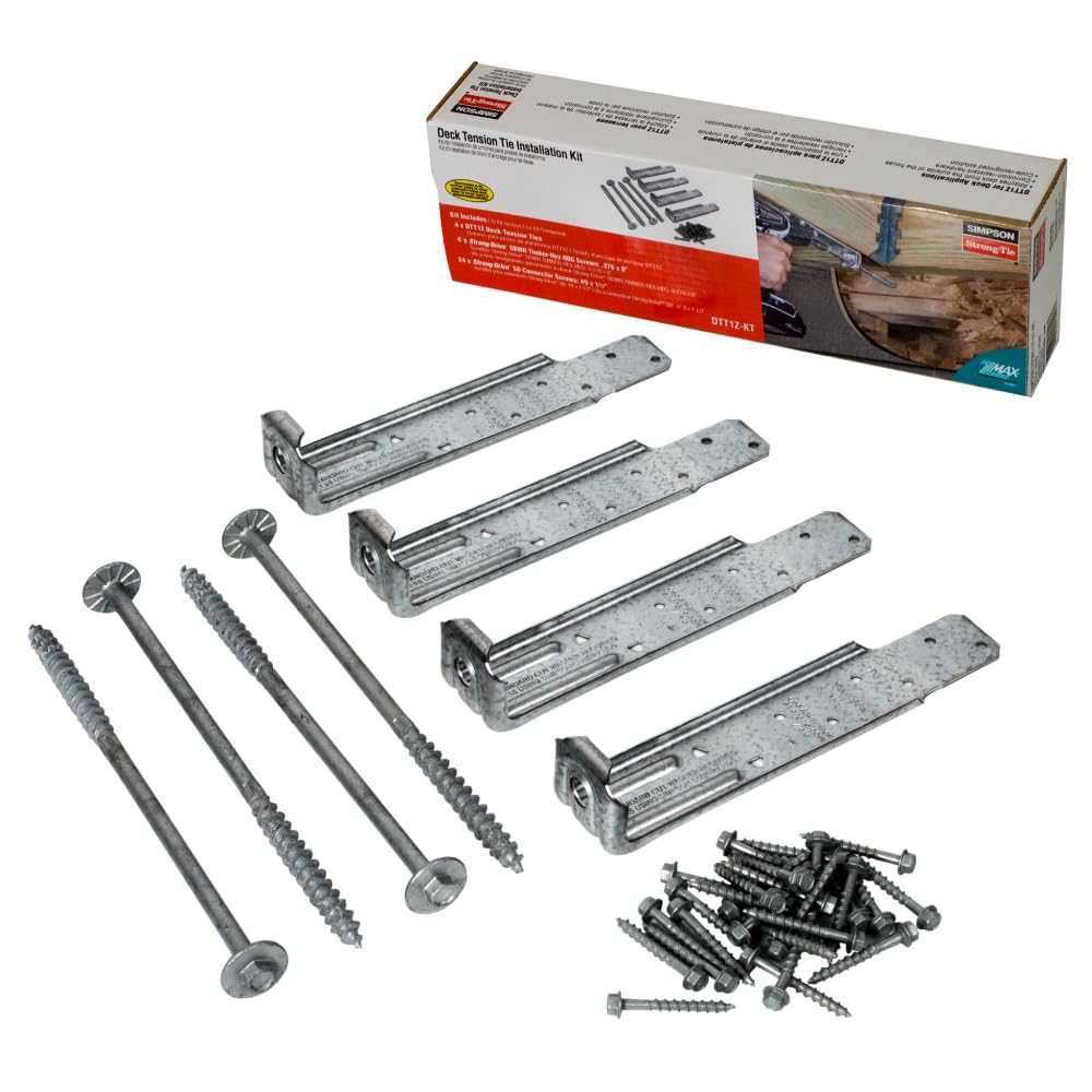 SIMPSON Strong Tie Deck Tension Kit - 14-Gauge Steel Connectors