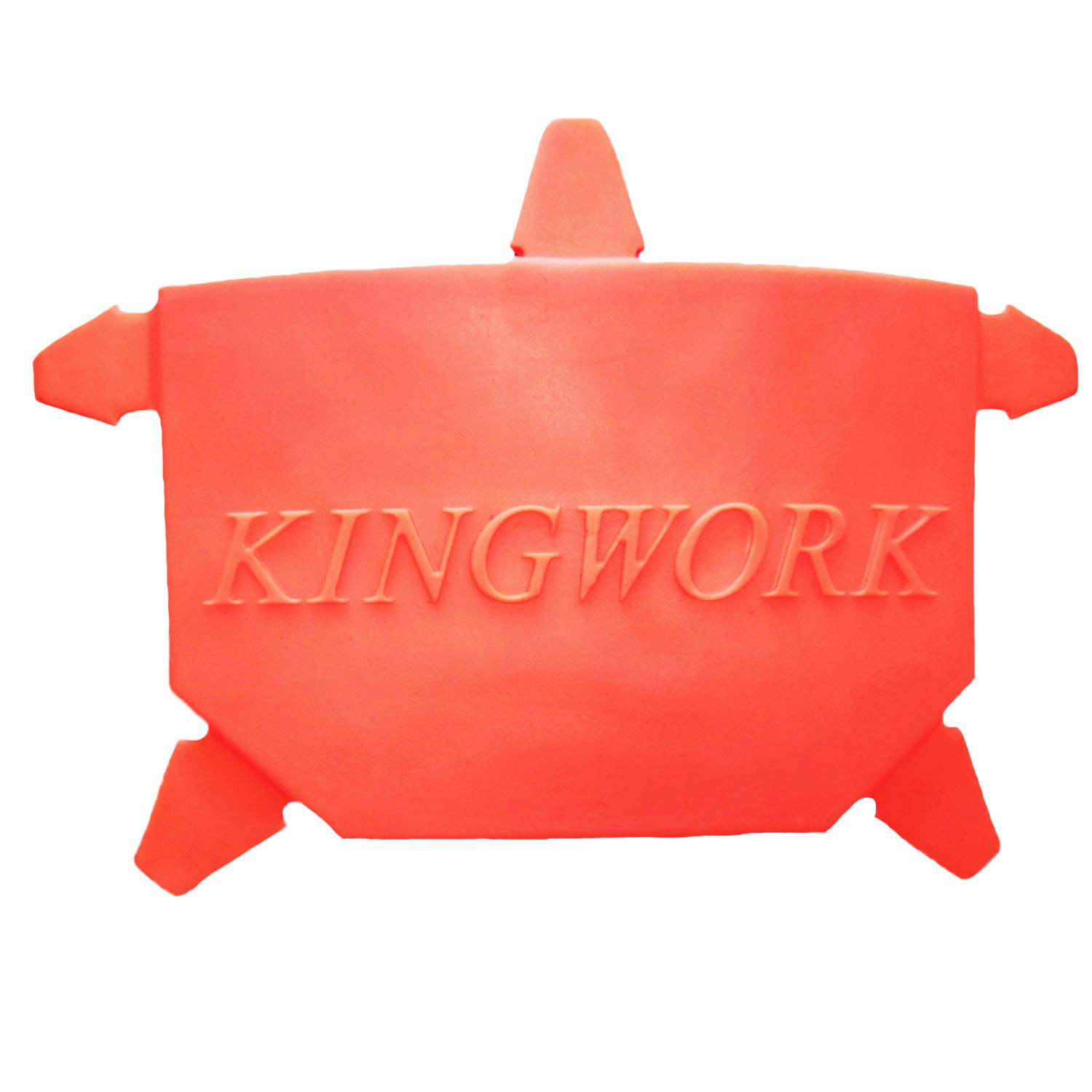 Exclusive KINGWORK professional-kneePads Heavy Duty EVA Foam padding Ultra Flex III Durable-Knee Pads (ORANGE)