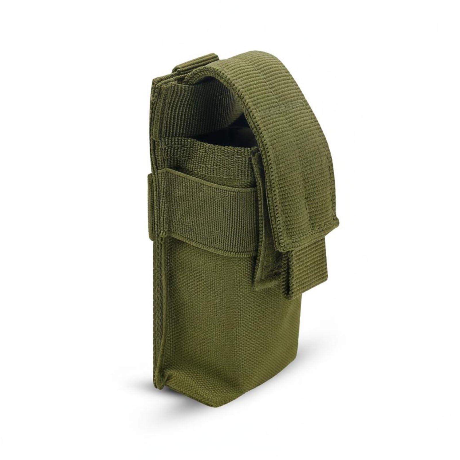 Multi-Purpose Flashlight Pouch Wear-Resistant Molle Pouch 600D Nylon Material MOLLE Tool Carrier Hook-and-Loop Fastener Flap Closure for Enthusiasts, Simulated Combat Players, Campers, Outdoor-picture-20