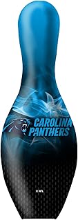 Carolina Panthers NFL On Fire Bowling Pin