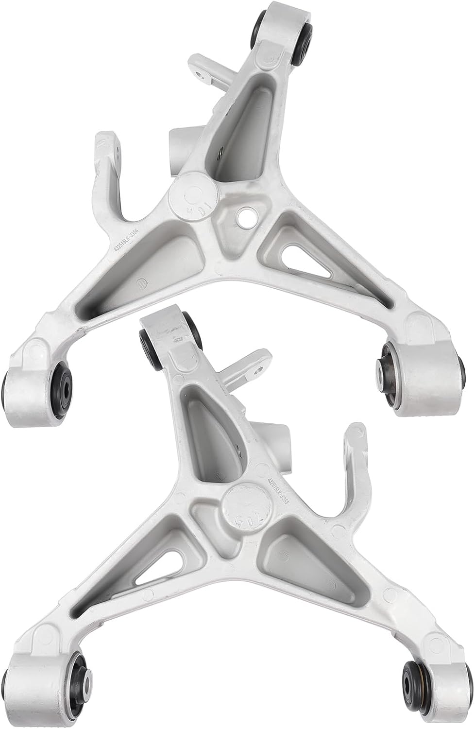 2Pcs Rear Left & Right Lower Control Arm with Bushing Replacement for Ford Thunderbird 2002-2003, for Lincoln LS & Jaguar S-Type 2000-2003# 521-937 521-938 MS401154 MS401155