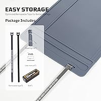 Vista 7 de ONETIGRIS Gun Cleaning Mat Rifle Pistol Gun Mat with Magnetic Dots, Non-Slip Oil Resistant