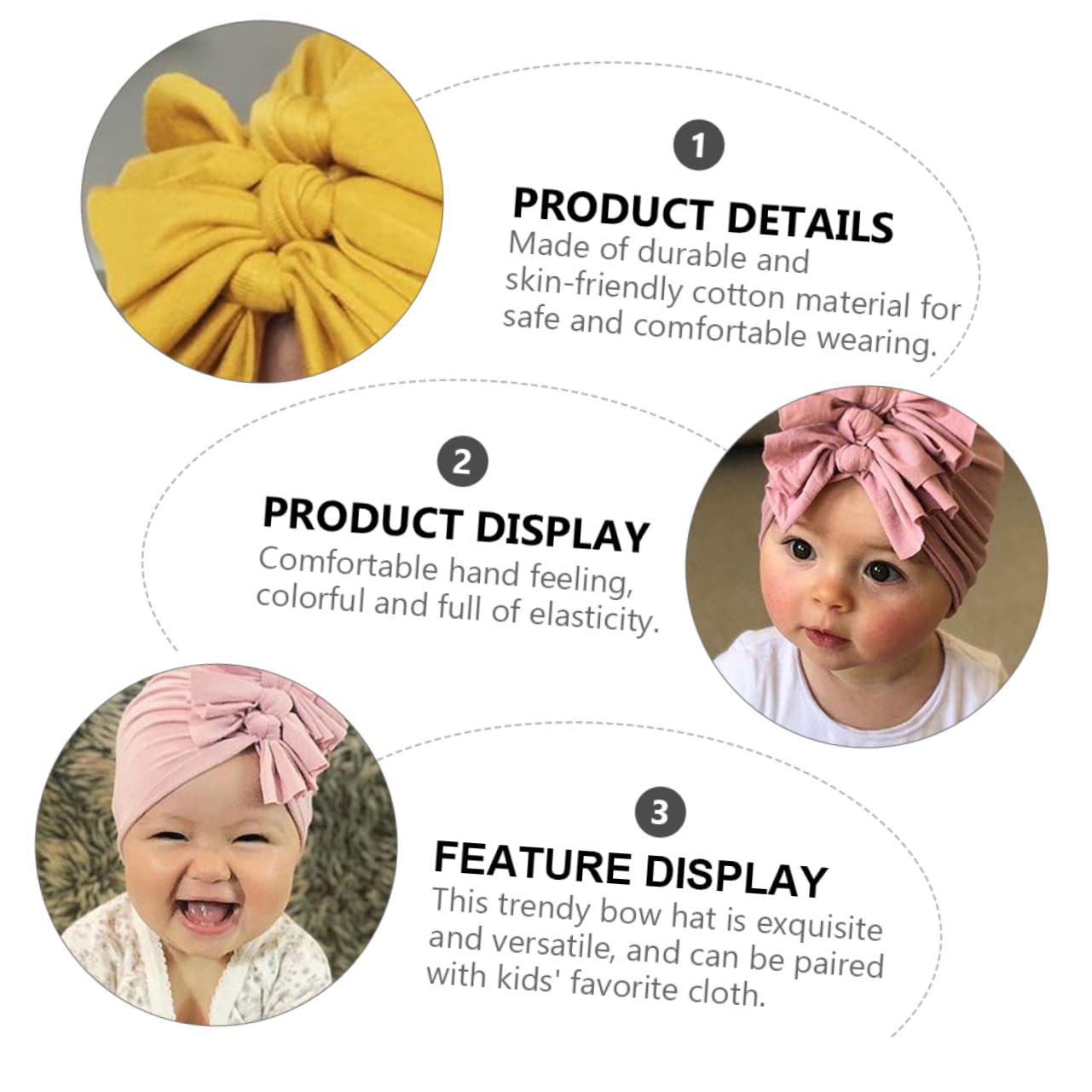 Babymütze Sommermützen Für Babys Netter Hut Hüte Neugeborenes Kleinkind Kapuzenhandtuch Kindermützen Hatset Lässige Mütze Baumwollmütze Material Aus Baumwolle