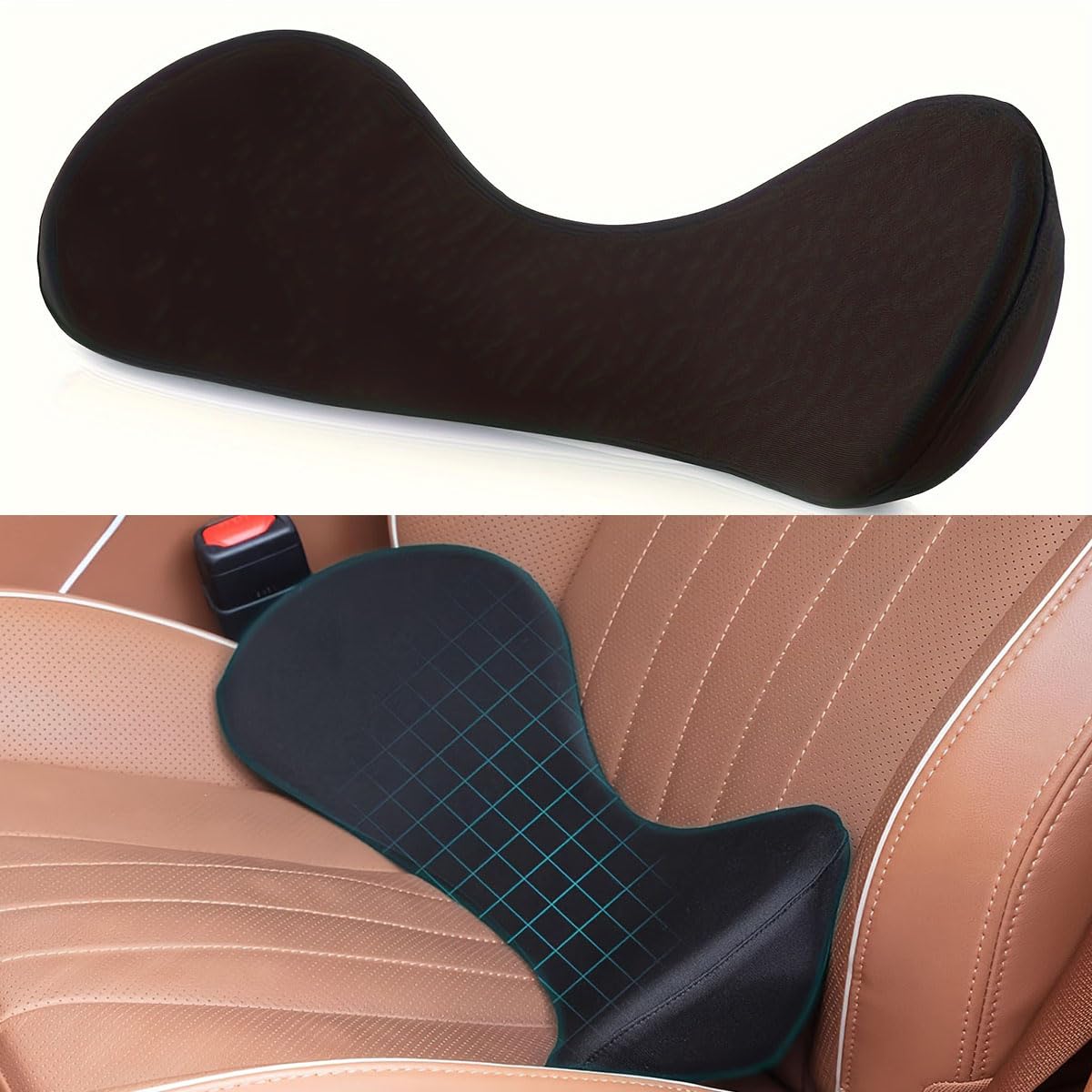 YYFYYDS Car Seat Cushion,Compatible with BMW Mini Cooper S R50 R52 R53 R55 R56 R57 R58 R59 R61,Seat Accessories