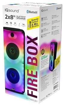 Amazon.com: Supersonic IQ-7188DJBT Portable Bluetooth