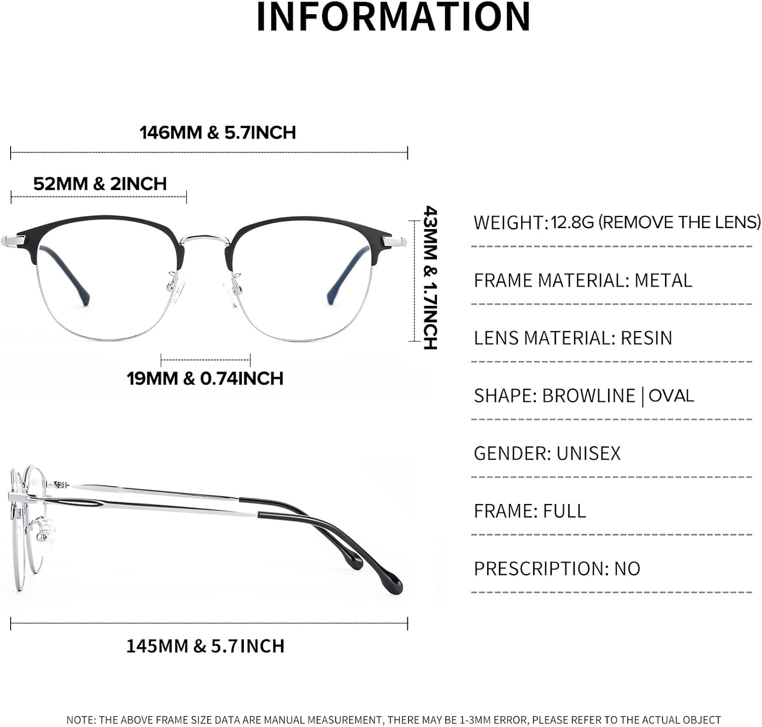 Blue Light Blocking Glasses for Men Anti-Fatigue Computer Monitor Gaming Glasses Prevent Headaches Glasses - Image 7