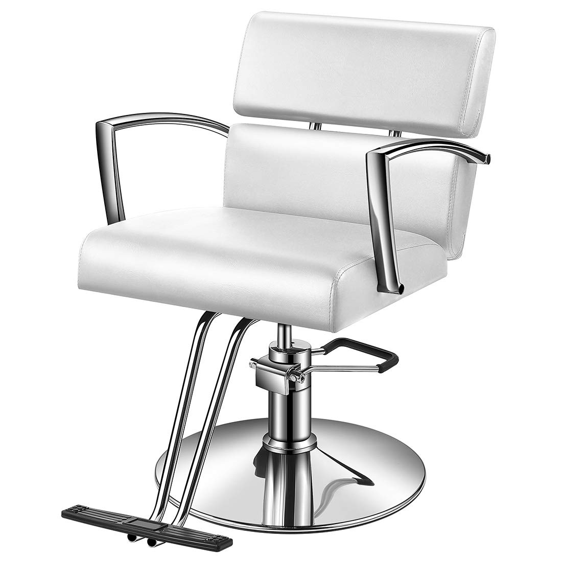Buy Baasha White Salon Chair Styling Chair With Hydraulic Pump Buy Baasha White Salon Chair Styling Chair With Hydraulic Pump