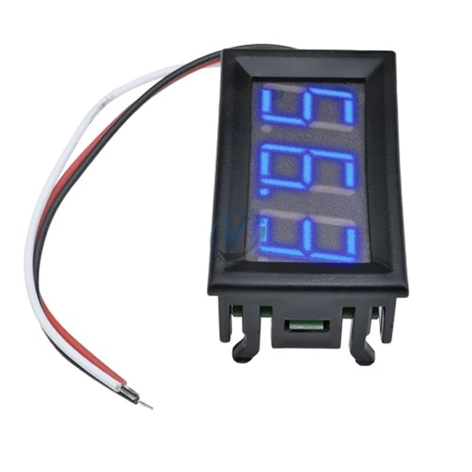 0.56'' Mini 3/4 Bits Digital Voltmeter 0.56 Inch 2/3 Wire LED Display Panel Voltage Tester Meter DC 5-120V 0-100V 0-99.9V(3 Wire 0-99.9V red)