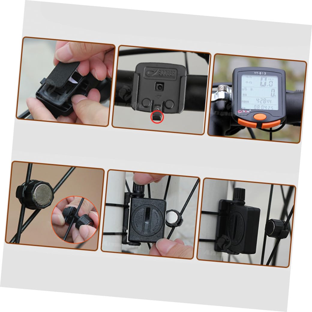 ifundom Cronometro per biciclette ciclocomputer cablato display bicicletta tachimetro della bici di eccesso di velocità ciclocomputer per bici Tabella codici bici