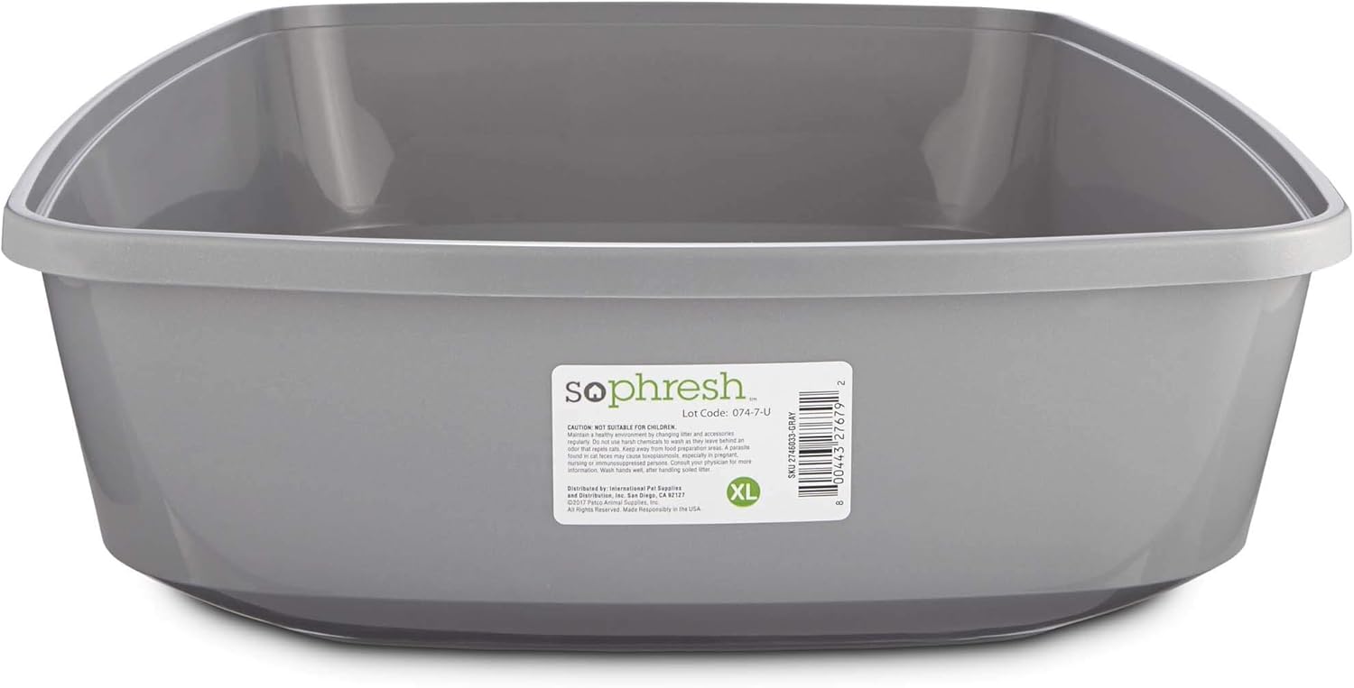 so phresh high back litter box