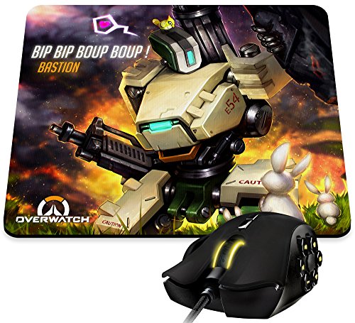 Kanto Factory Tapis de Souris Overwatch Bastion Bip Bip Boop Boop