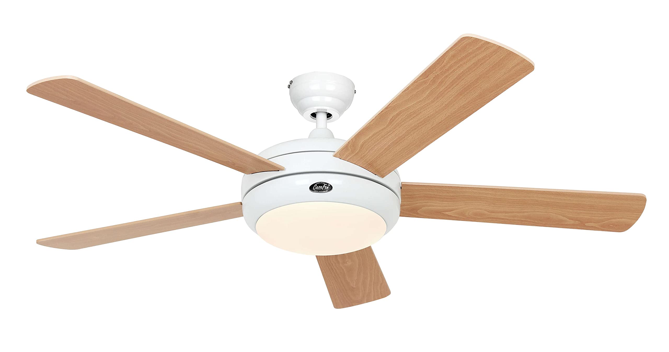 Ceiling Fan, TITANIUM WE wing beech / pine with FB