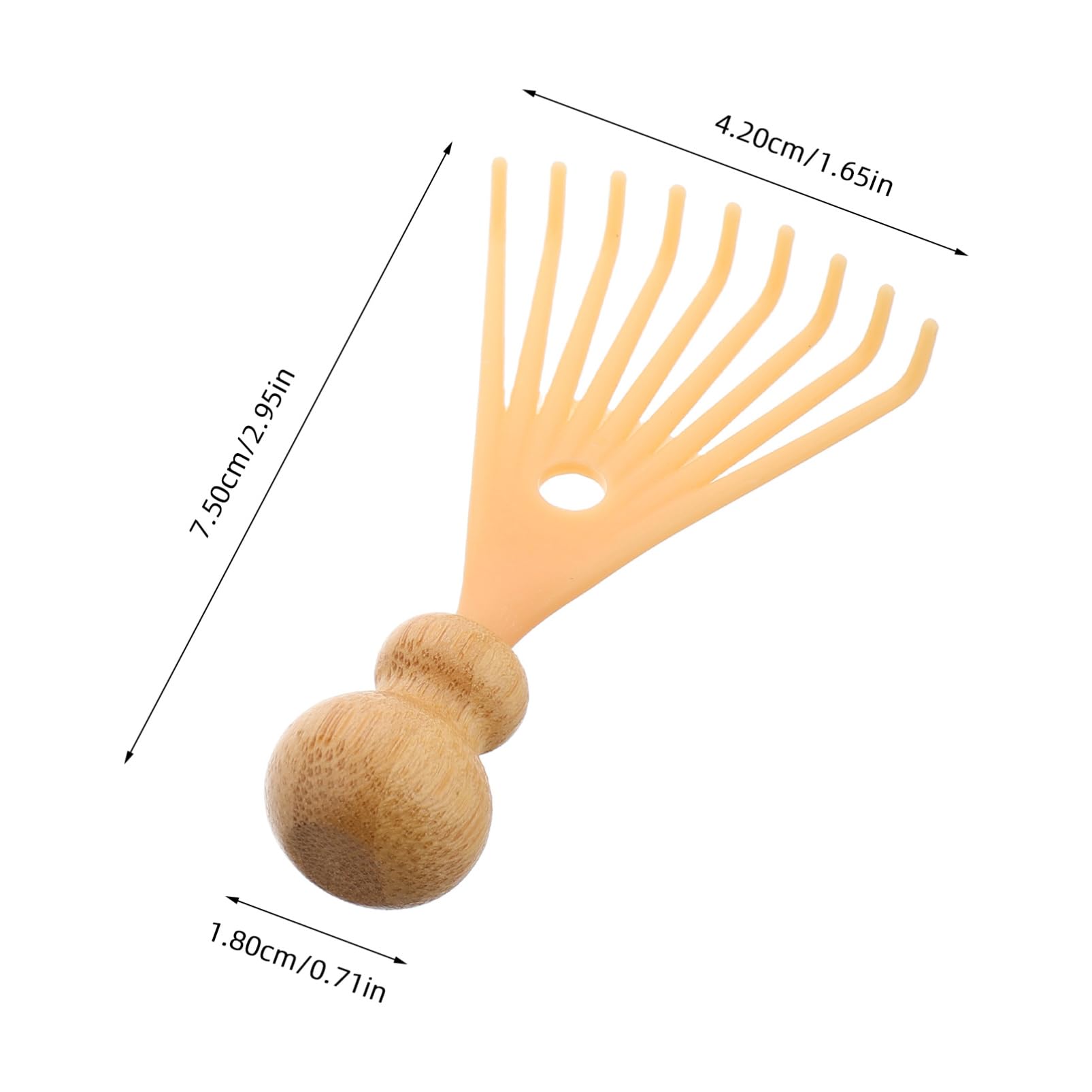 Healeved Scalp Stimulator Brush Scalp Massager Shampoo Brush for Hair Removal Mini Massage Tool for