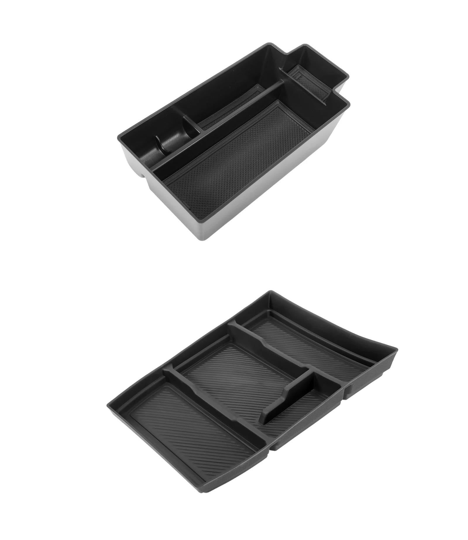 Armrest Organiser Tray For Nissan For Rogue T33 2021-2025 Car Center Console Organizer Box Armrest Storage Layered Accessories HIMIUSIKTC(All 2 pcs)