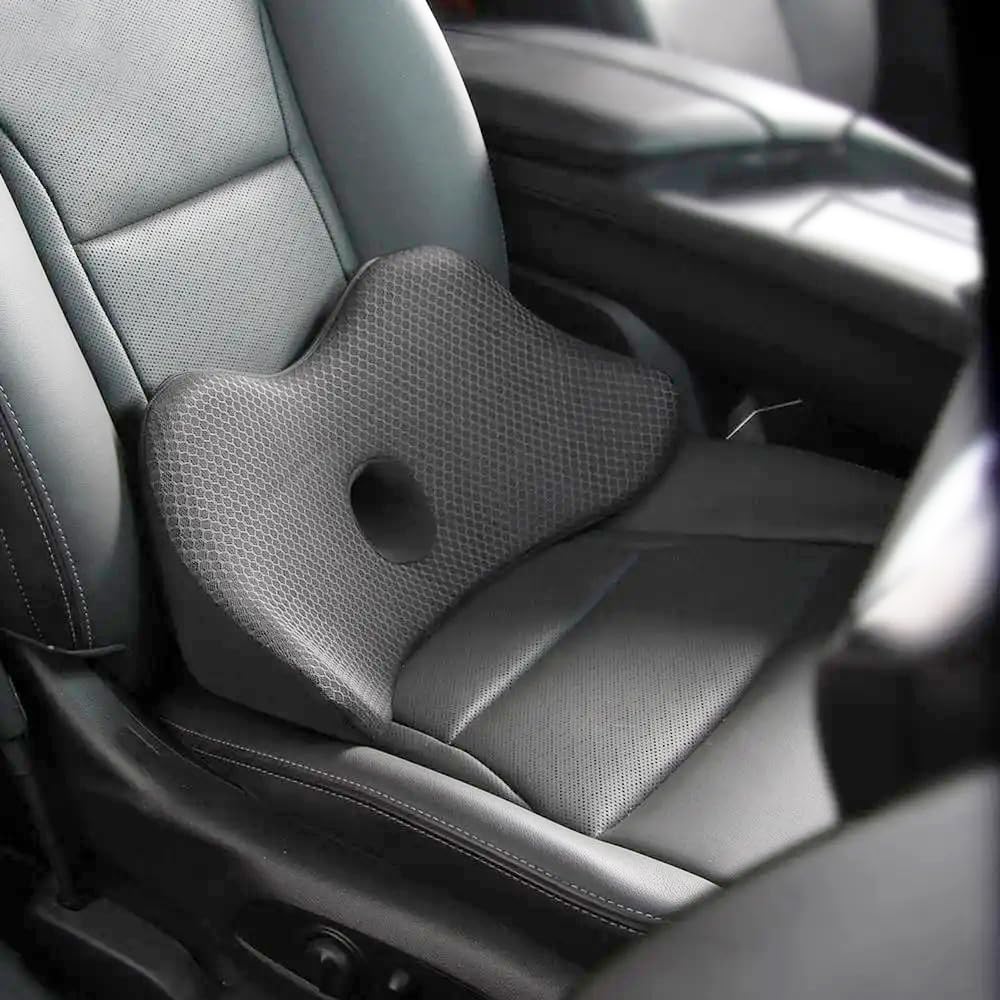 NEWFUN Coussin Siège Auto Conducteur,Coussin rehausseur Voiture,Coussin Voiture conducteur,Coussin Ergonomique Voitur,Coussins orthopédiques pour Voiture,Coussin Voiture Memoire de Forme