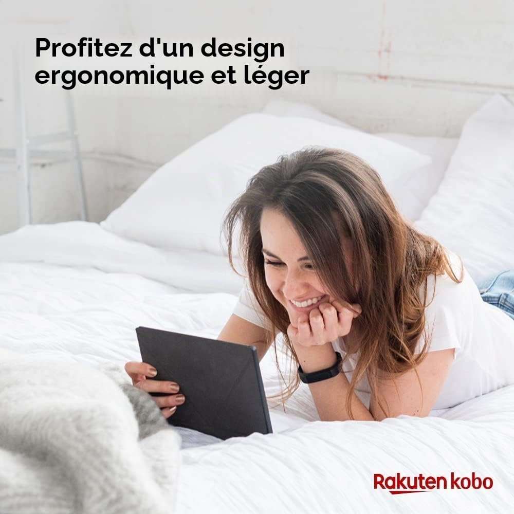 Rakuten Kobo Forma Lecteur e-Book Touch Screen 8 Go Wifi Noir (Reconditionné)