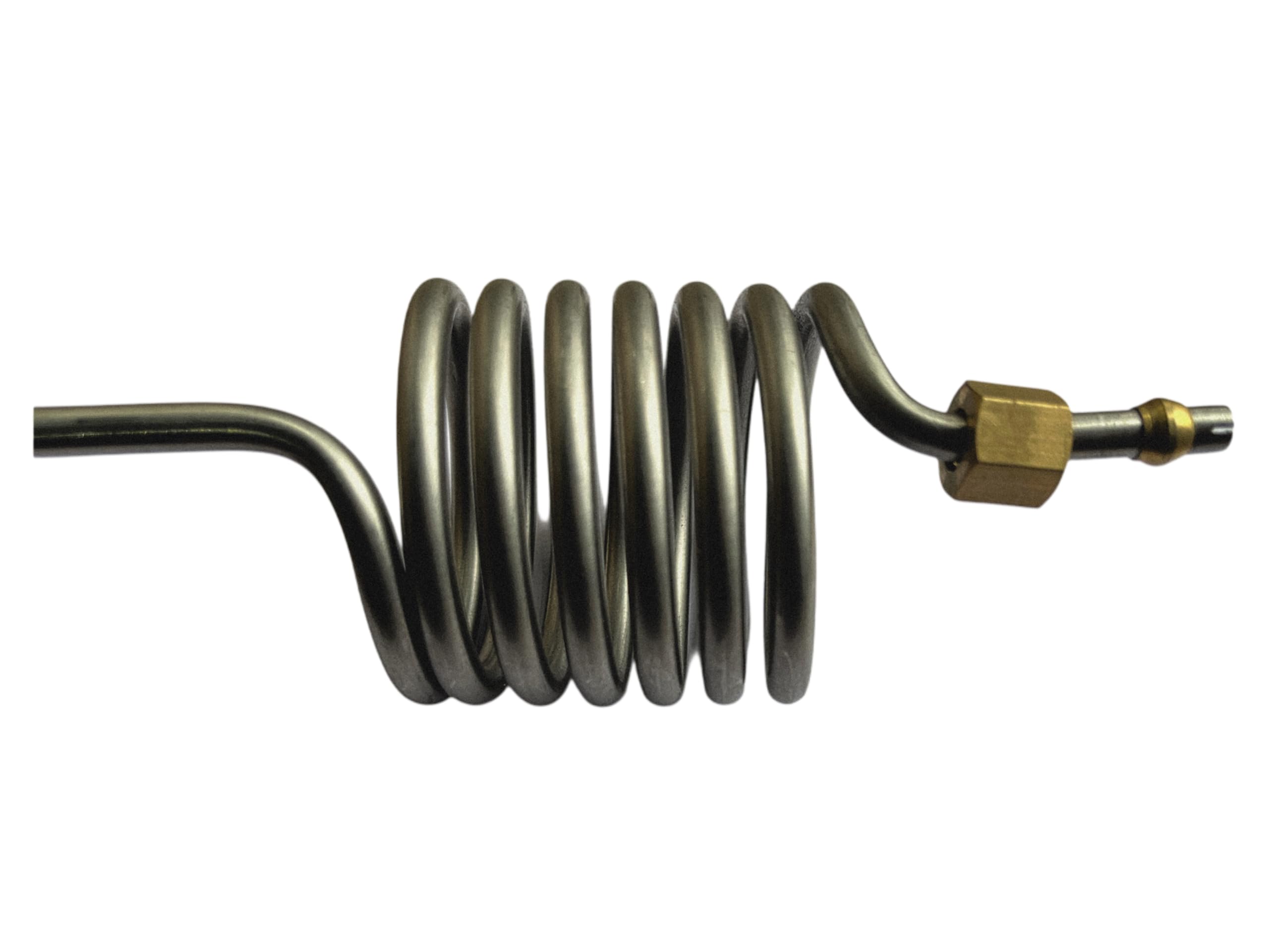 SHoRI SS 304 Fogging Machine Coil Set with Nut & Brass | High Heat Resistant Coil for Mini Thermal Fogger | Compatible with All Mini Gas Fogging Machines | Heavy Duty Use