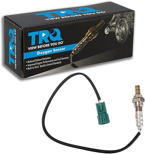 Vista 342 de TRQ Sensor de Oxígeno O2 de 4 Hilos de Banda Estrecha Compatible con VW Atlas 2.0L 2018-21, VW GTI 2.0L 2016-18, Audi A3 Quattro 2.0L 2015-18, VW