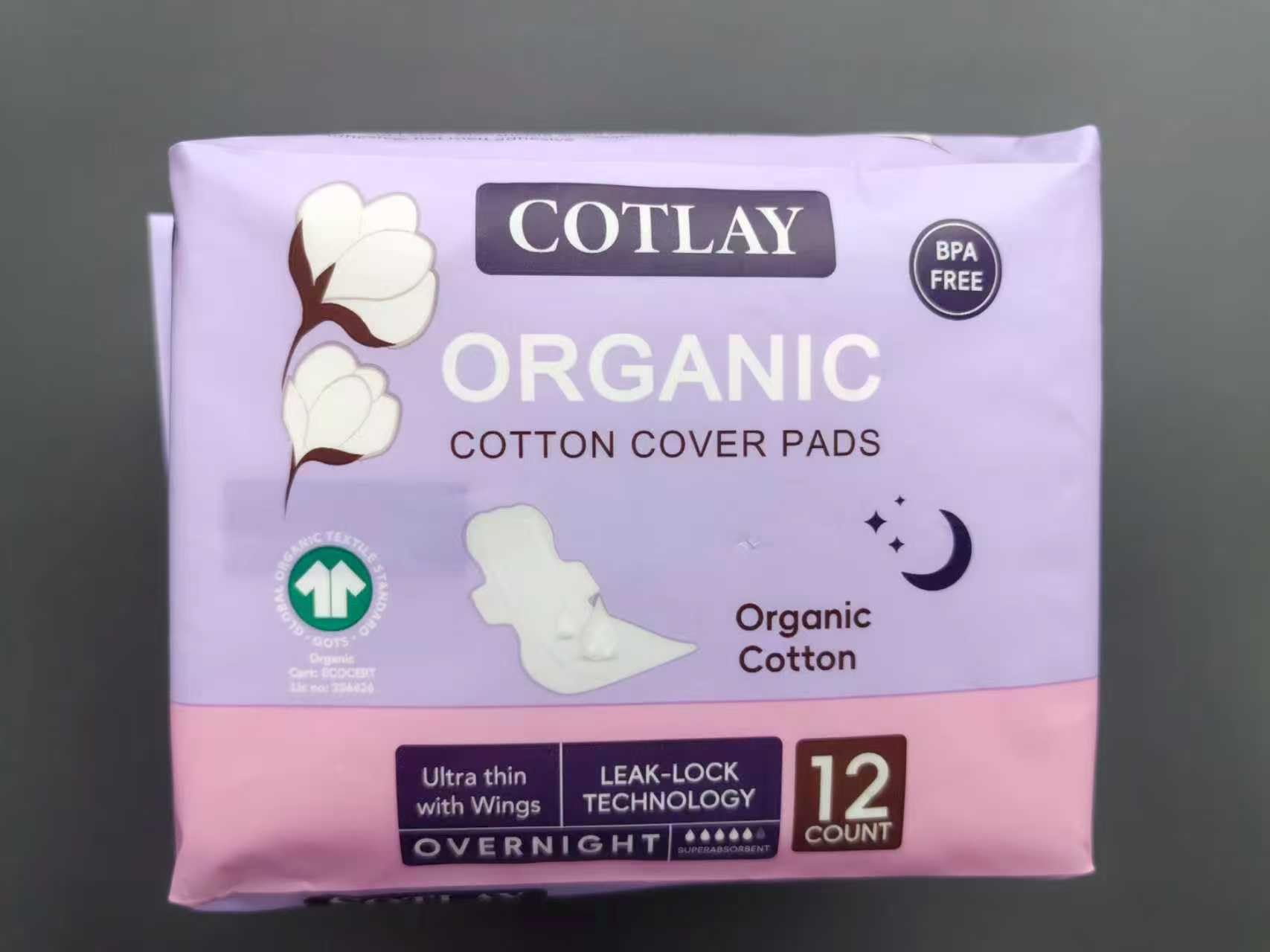 Leak Proof Postpartum Pads Feminine Care Maxi Maternity Pads Paxk of 2