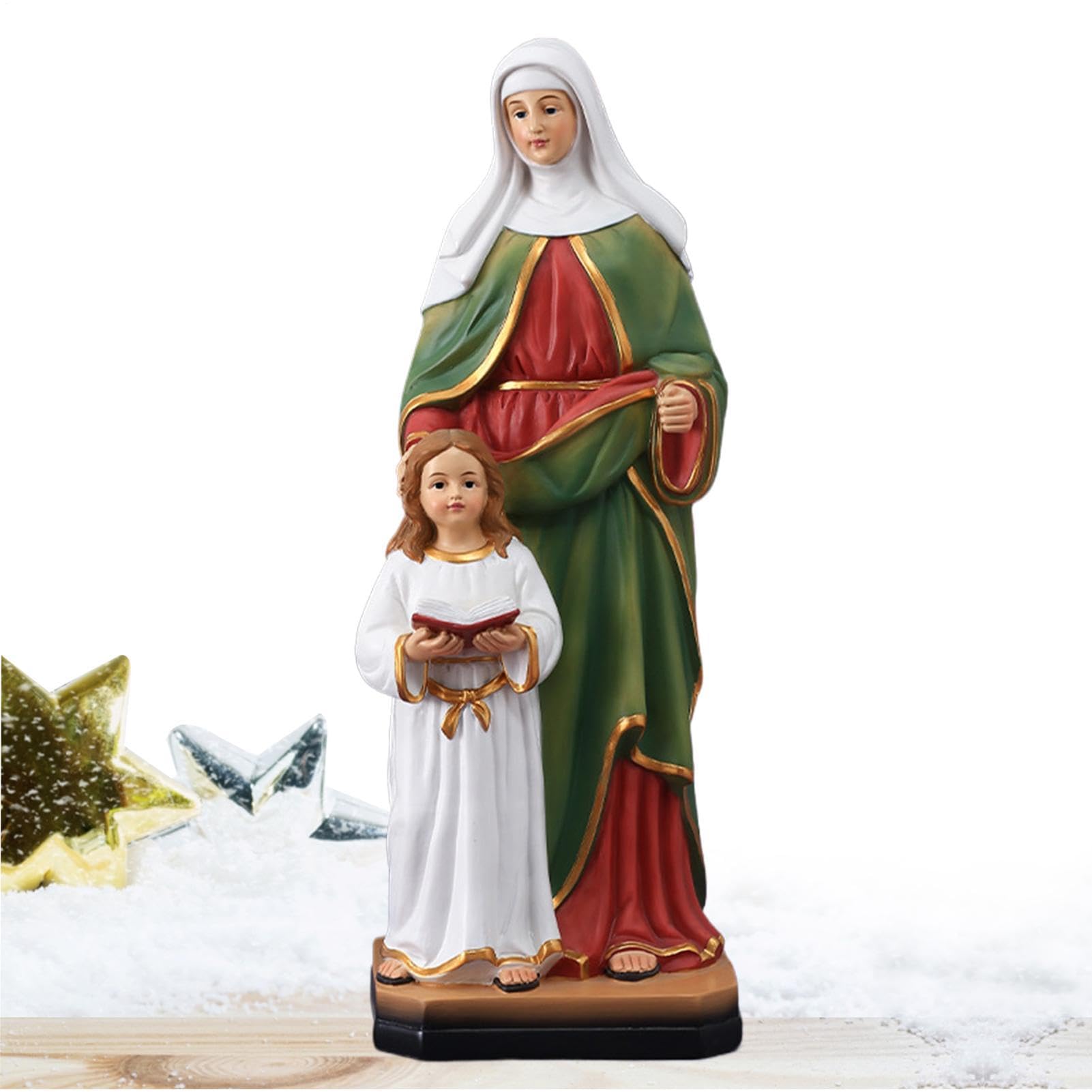 Statue de sainte Anna et Marie une idée de cadeau spirituel unique pour la famille