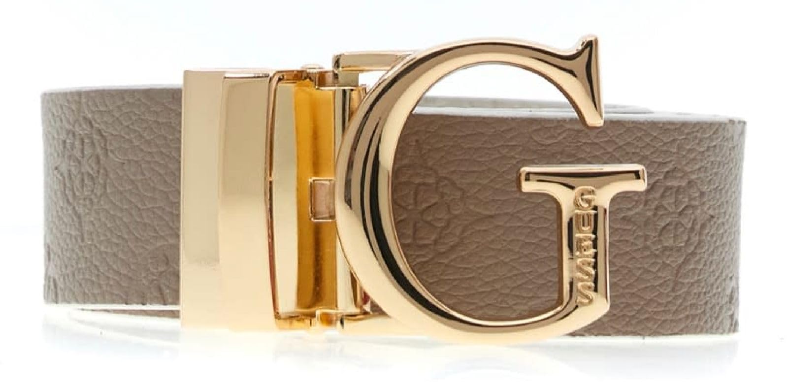 GUESS Cinta donna James adjustable/reversible dark taupe 4G logo CS26GU20 BW7861P3430