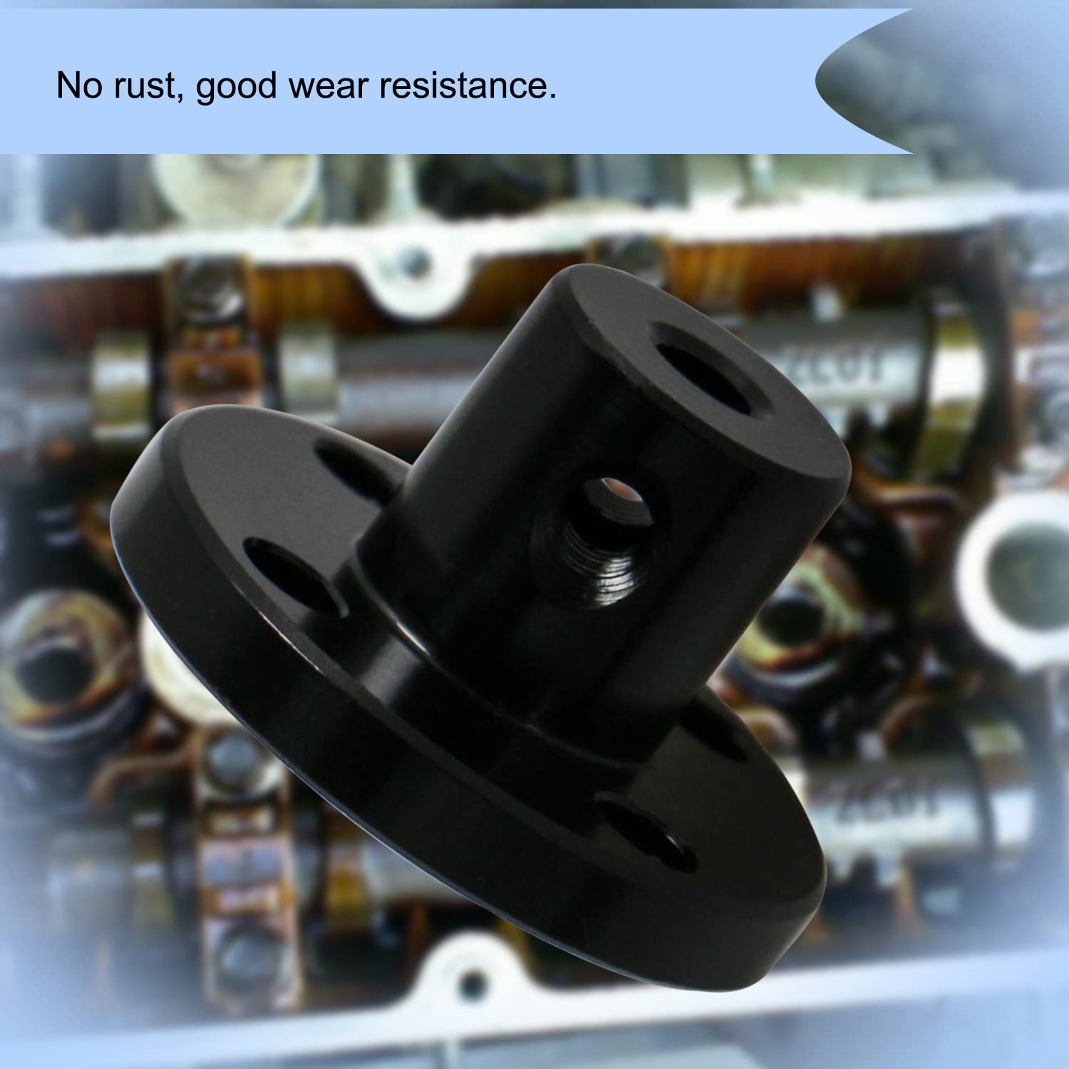 Aopin Rigid Flange Coupling 3mm Inner Flange Coupler Shaft For 3D Printer, Length 13mm / 0.51" Motor Coupler Connector, Great Apply For Model Shaft - View #5