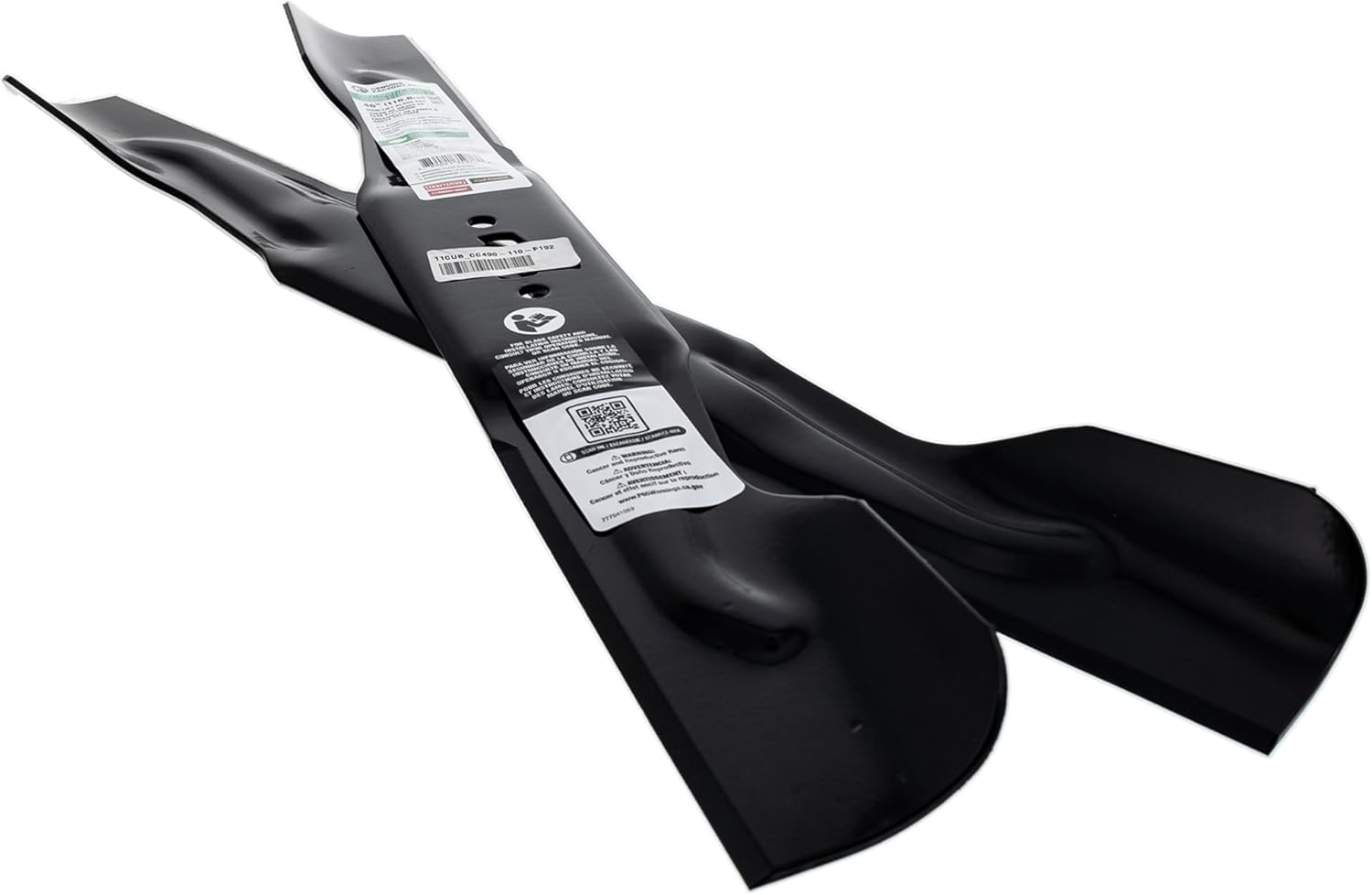 MTD 490-110-F192 High Lift Blade Set S-Shape Center for Troy-Bilt Craftsman Yard Machines Mustang Bronco XP Super inch