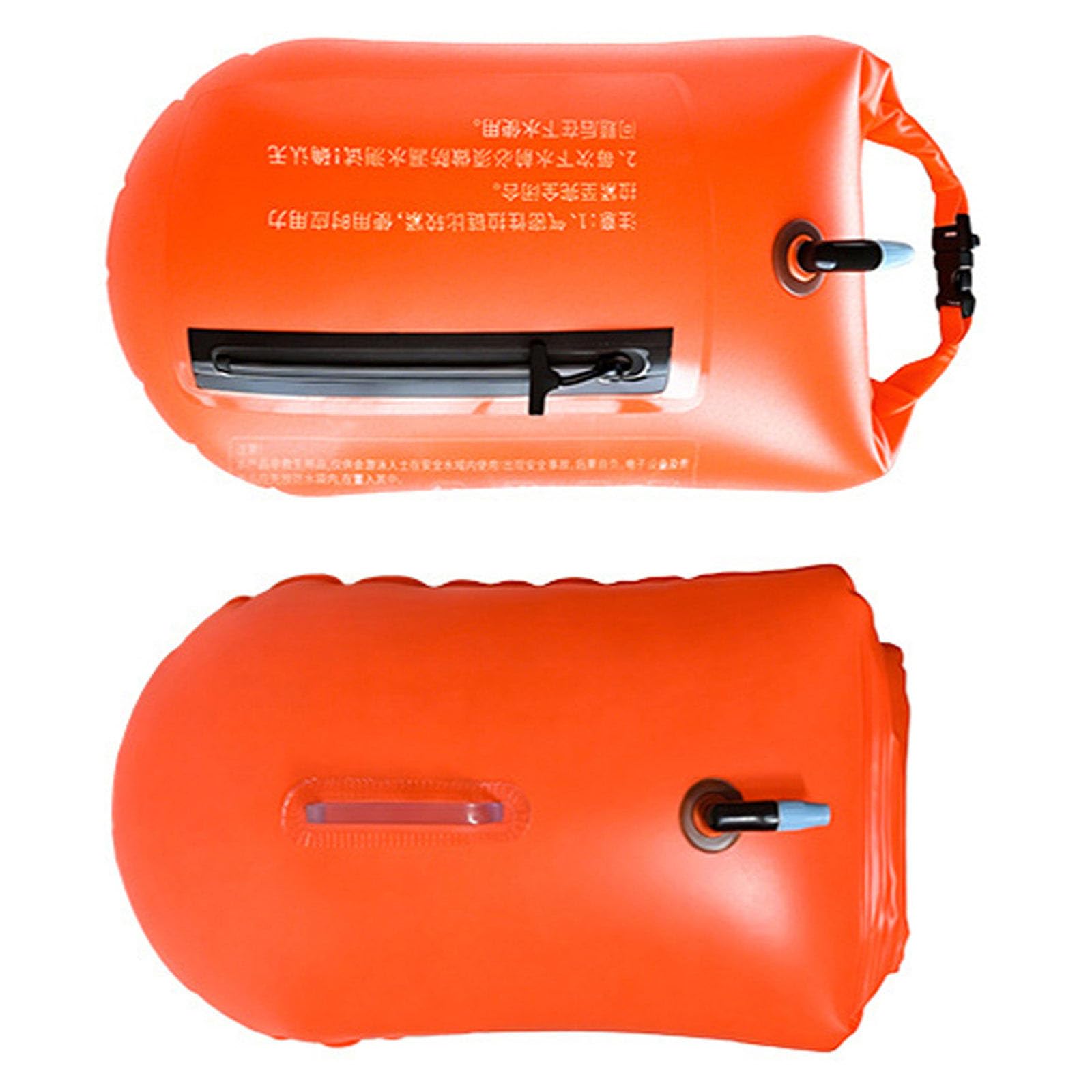 Bouée Gonflable pour nageurs avec Corps en PVC | Sangle à boucle supérieure et ouverture de gonflage pour les activités d ' entraînement en plein air