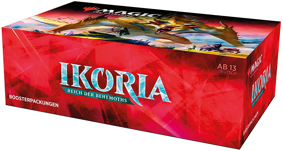 Magic: The Gathering MTG Ikoria Reich der Behemoths Bundle Deutsch (Ikoria Lair of Behemoths Bundle)