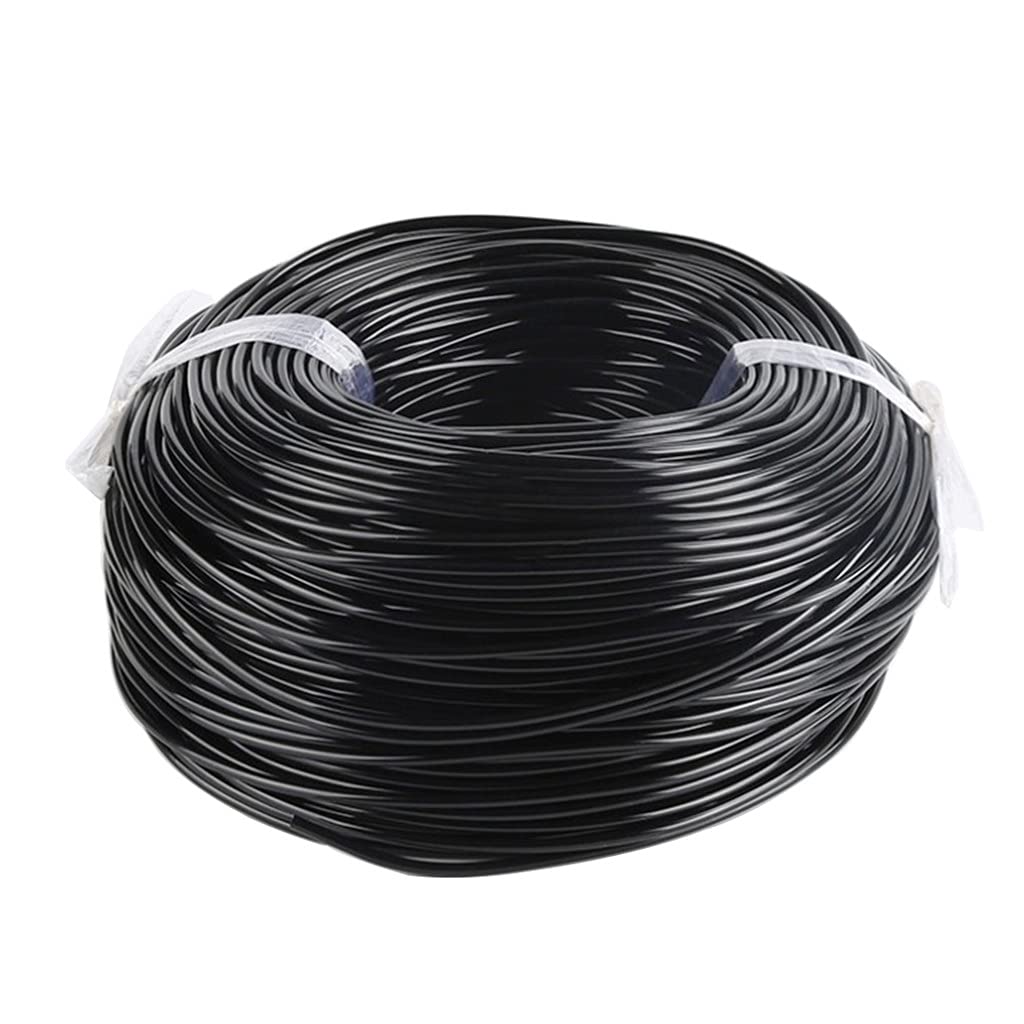 Riego del jardín Manguera de 3/5 mm Tubería de riego Tubería de 1/8 '' Invernadero Planta de bonsái Flor Flecha Tubo de riego por Goteo (Color : 120m)