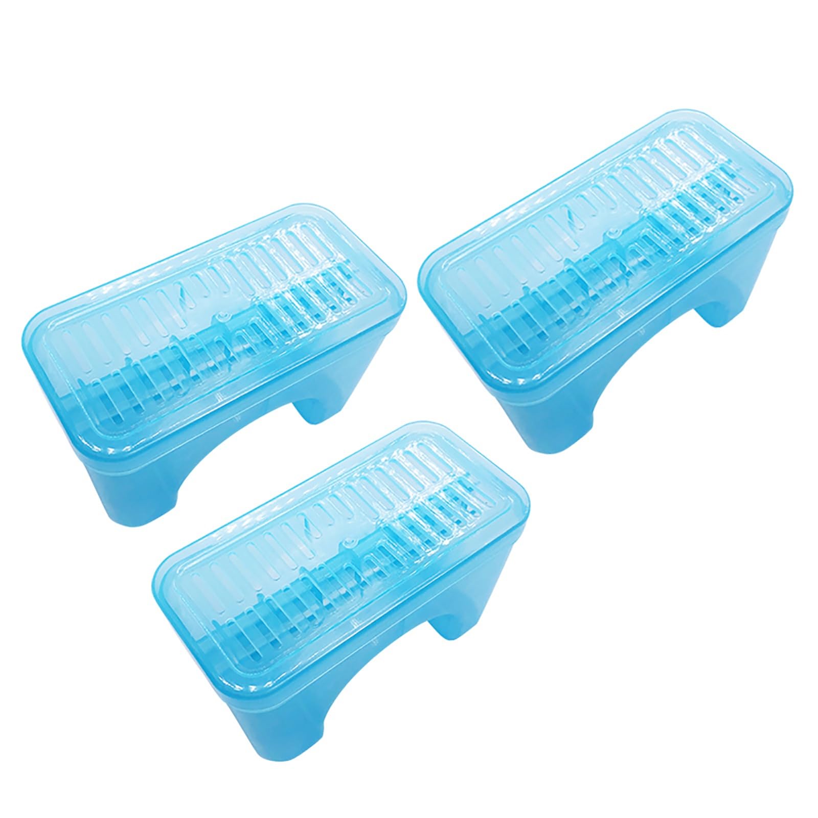 Umidificatore per Termosifone a Olio Plastica PP Resistente, Umidificatore Evaporativo Che Utilizza Il Calore del Radiatore(Blue-3PCS)