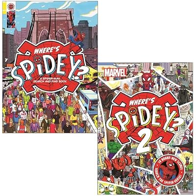Where's Spidey? Series Collection 2 Books Set