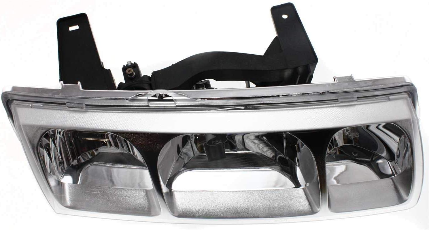 Evan Fischer Driver and Passenger Side Headlight for Saturn Vue Base Red Line 2002-2004 Halogen With bulb(s) Replaces# 22702945 22702946