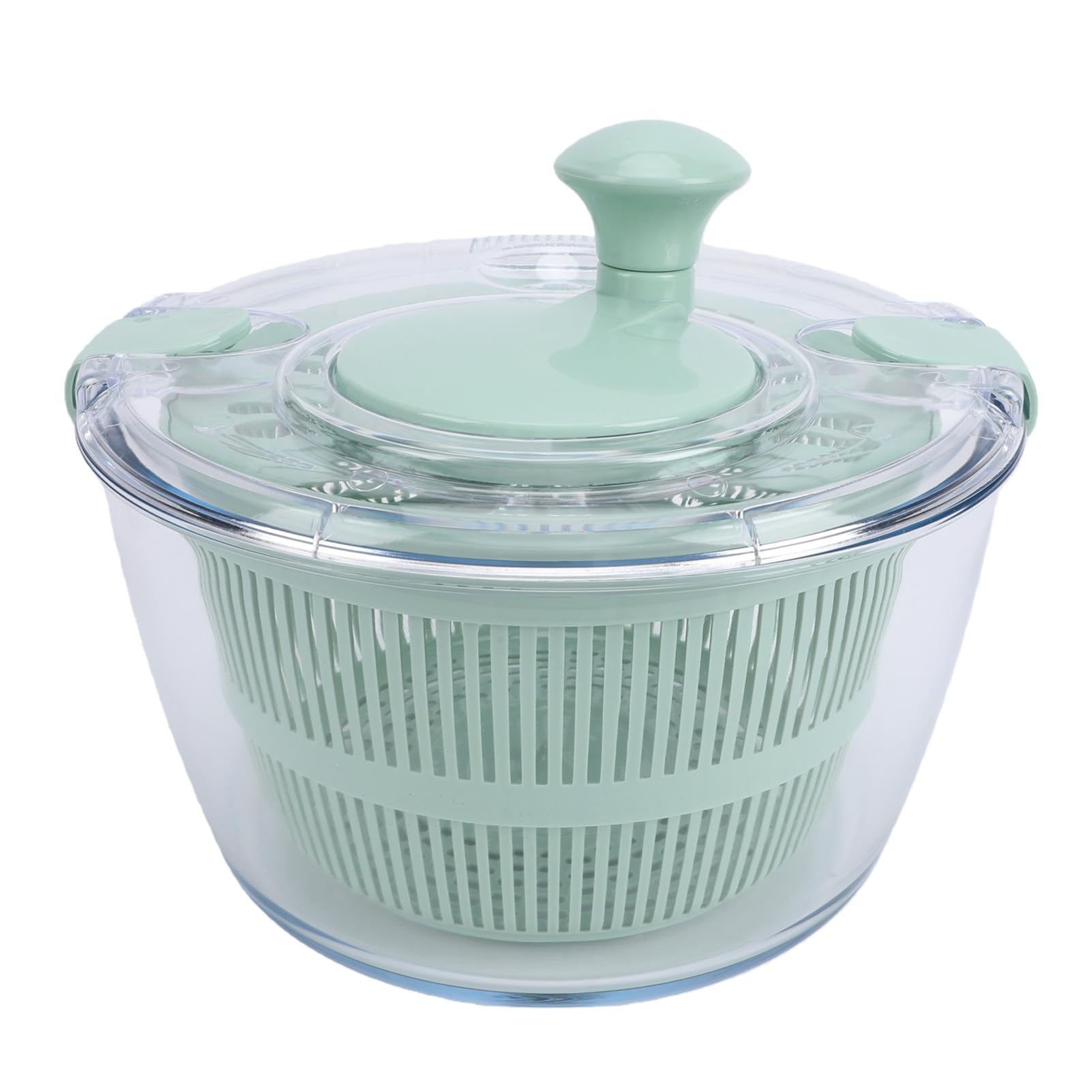 Ensaladera de Vidrio con Cuenco de Borosilicate, Escurridor de