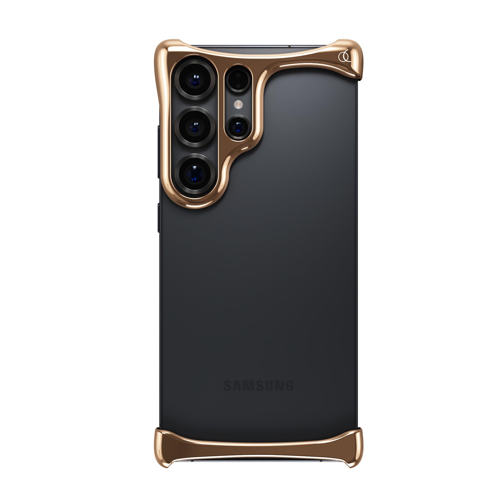 Arc Pulse Custodia Galaxy S25 Ultra (2025), Guscio in alluminio e inserti in elastomero, protezione minimalista antiurto, compatibile con modello 6.9”