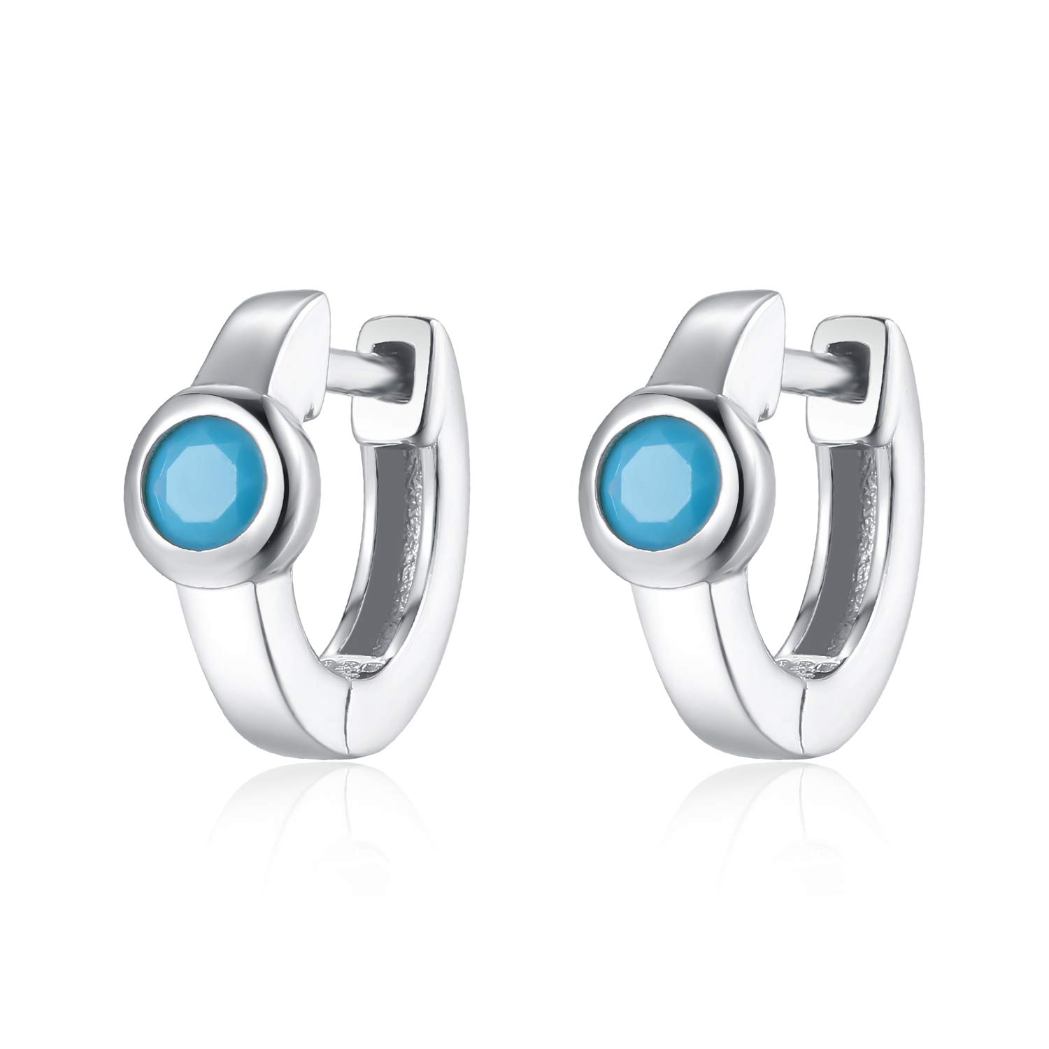 Beebeecraft 1 Confezione Da 10 Orecchini Placcati In Oro 18 Carati Con Perno In Argento Sterling 925 Con Catenina Lunga Filettata, Con Passante Da 8,5 - Foto 6