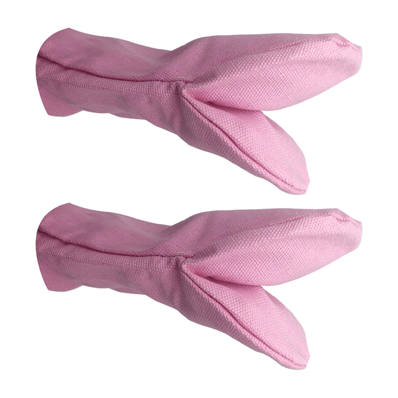 LOOM TREE® 2X DIY Hand Puppets Creative Make Your Own Puppets Blank Canvas for Teaching Pink-image-42