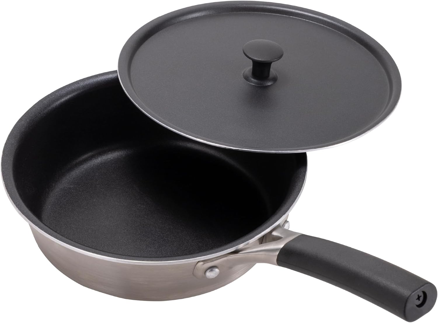 KAI DY5202 KAI IH Compatible Frying Pan, 7.1 inches (18 cm), Lid Included, Masayo Waki
