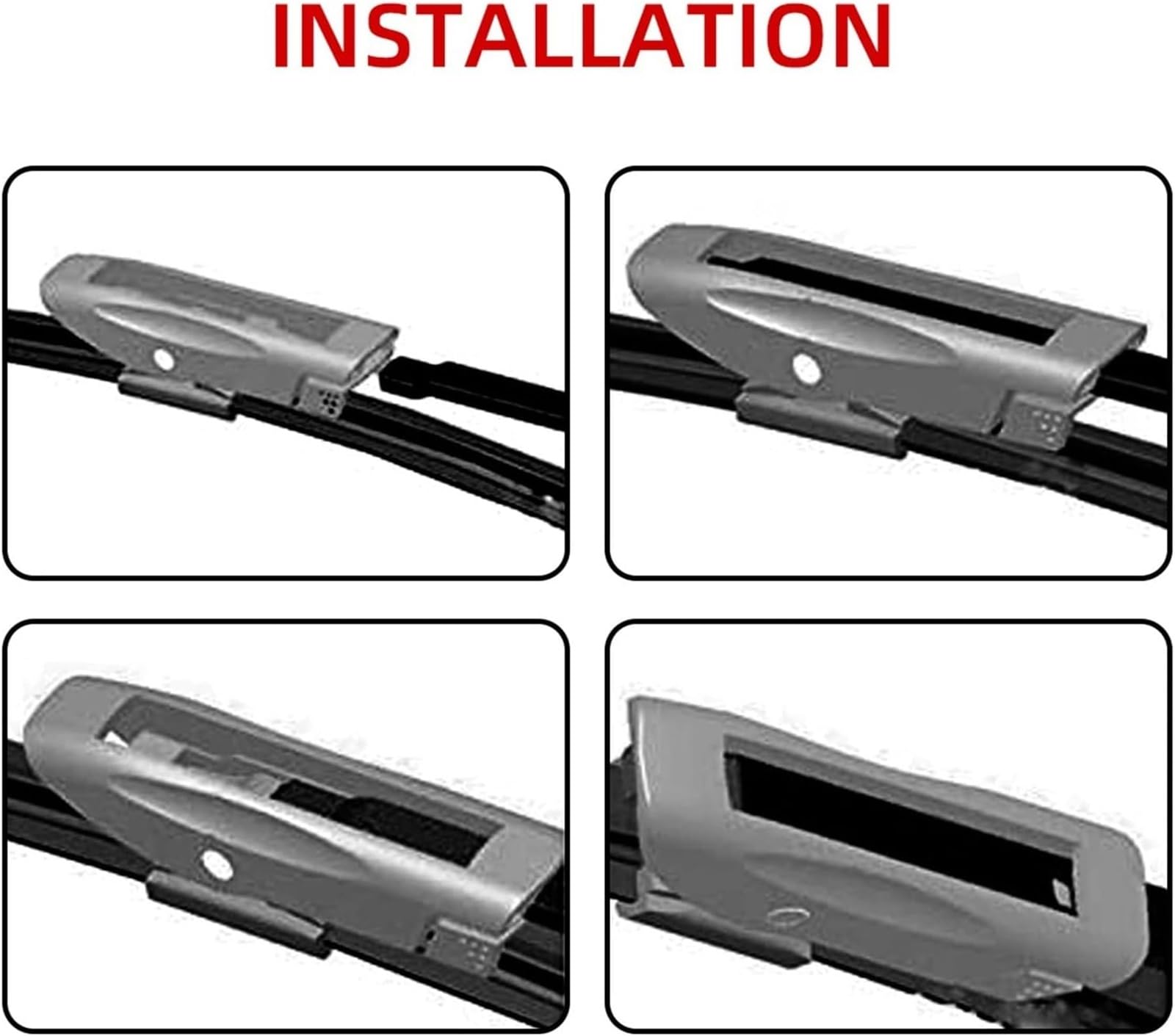 Escobilla limpiaparabrisas Escobillas limpiaparabrisas delanteras y traseras para Renault para Scenic 3 para Grand para