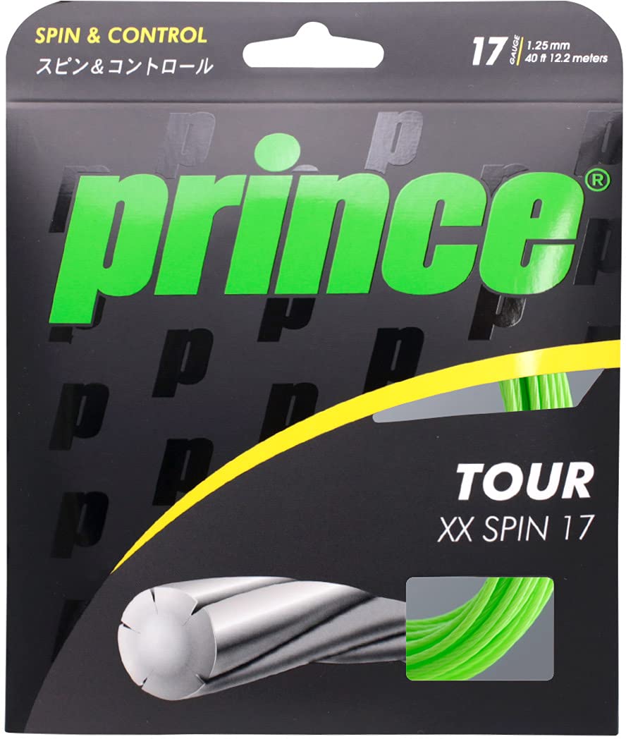 Amazon | プリンス Prince テニスガット・ストリング TOUR XX SPIN 17