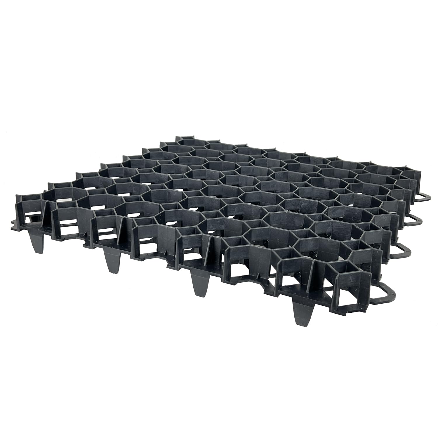 10 x COVERNIT® Kratka trawnikova Covergrid Profi | Czarna | 50x50x4 cm | Kratka parkingowa